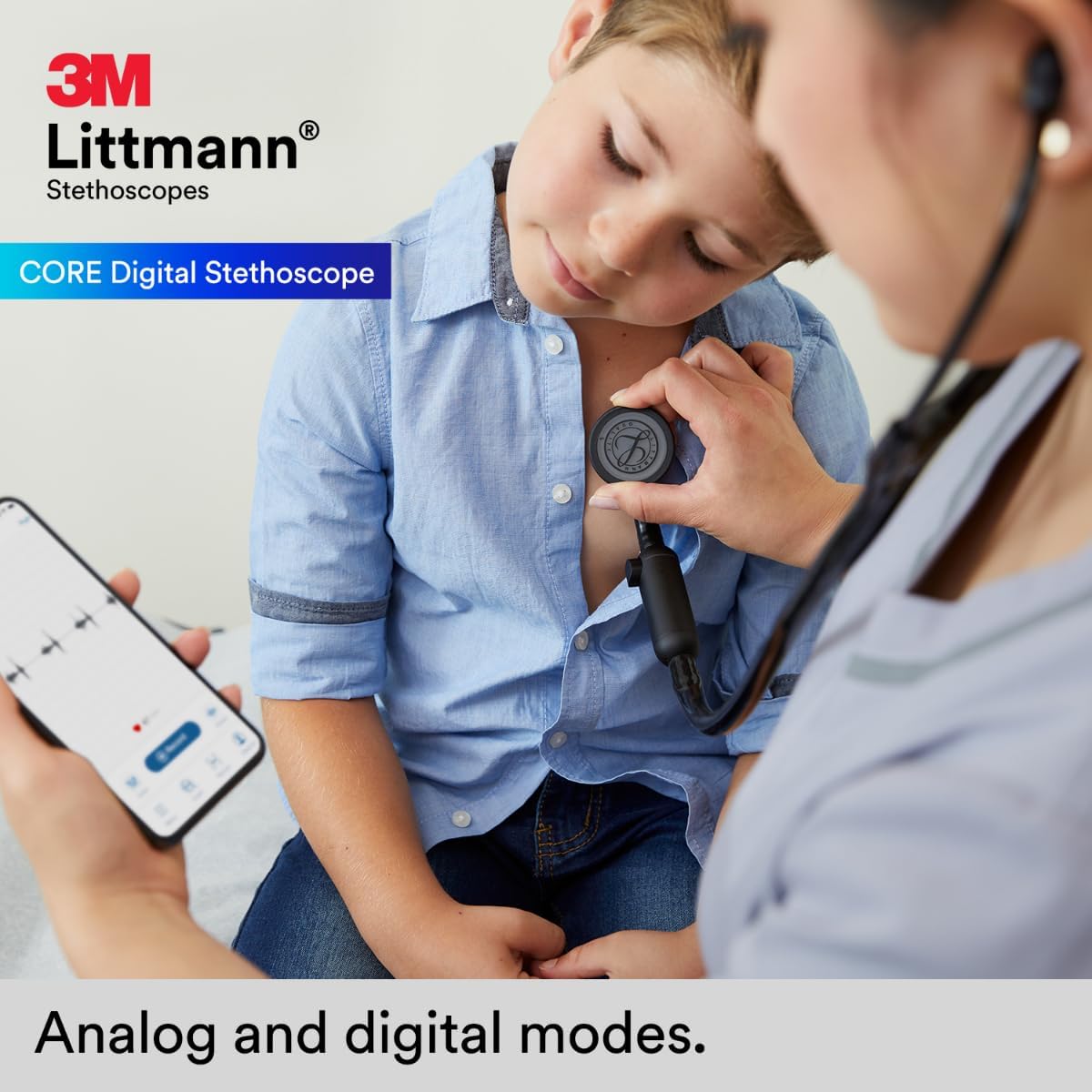 3M™ Littmann® CORE Digital Stethoscope
,8870,Copper Finish