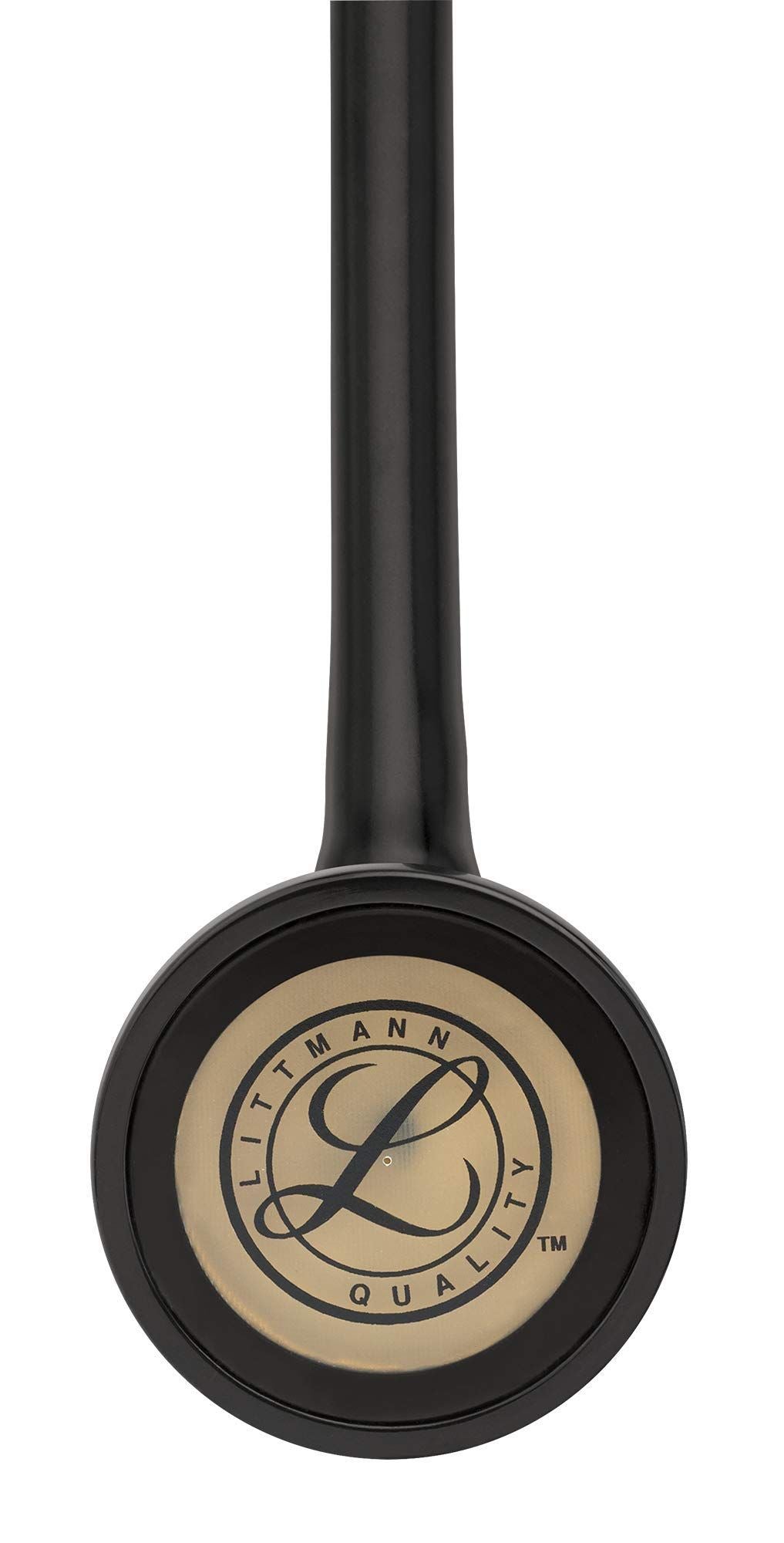 3M™ Littmann® Master Cardiology™ Stethoscope, Brass-Finish Chestpiece, Black Tube, 27 in, 2175