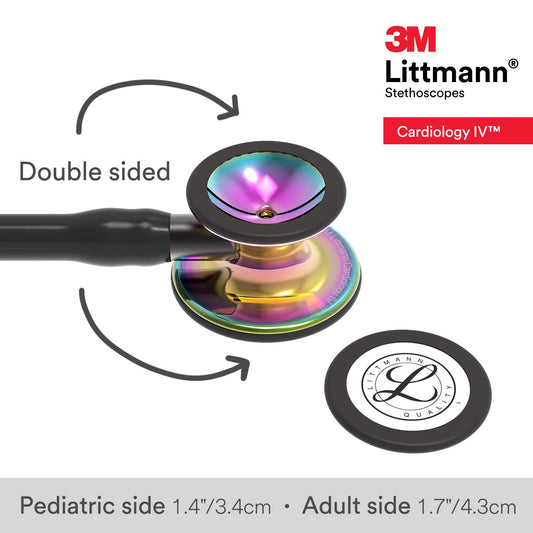 3M™ Littmann® Cardiology IV™ Diagnostic Stethoscope, High Polish Smoke-Finish Chestpiece, Gray Tube,  Smoke Stem and Smoke Headset, 27 inch, 6238